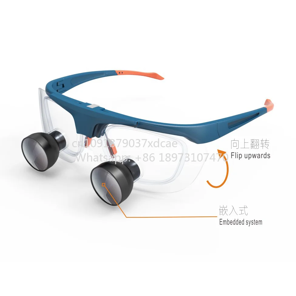 2026 New Chenwei 2.5X 340mm 420mm 500mm Binocular Loupes TTL Surgical Loupes . Magnifying Glasses Throught The Lens Loupes