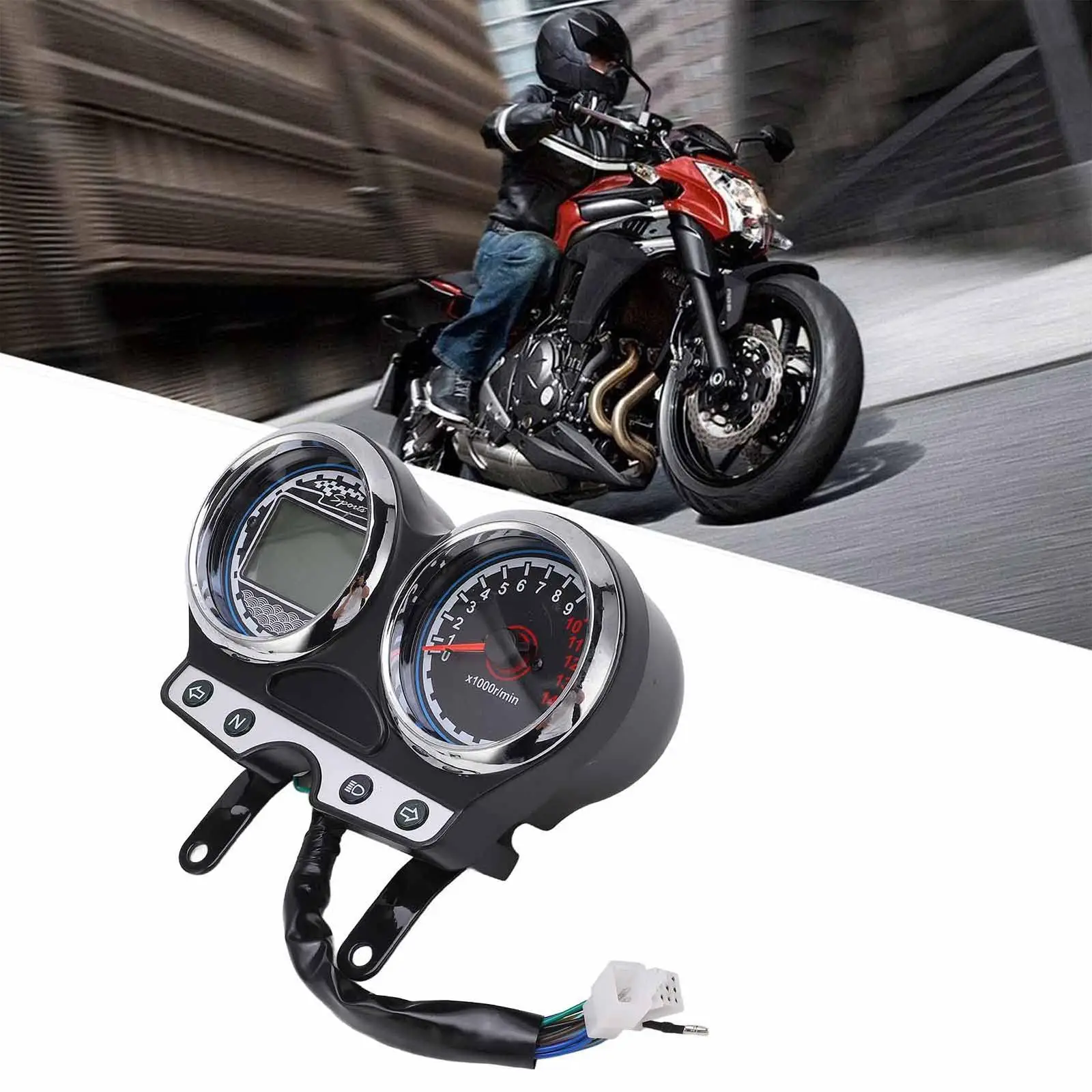 Motorcycle Speedome…