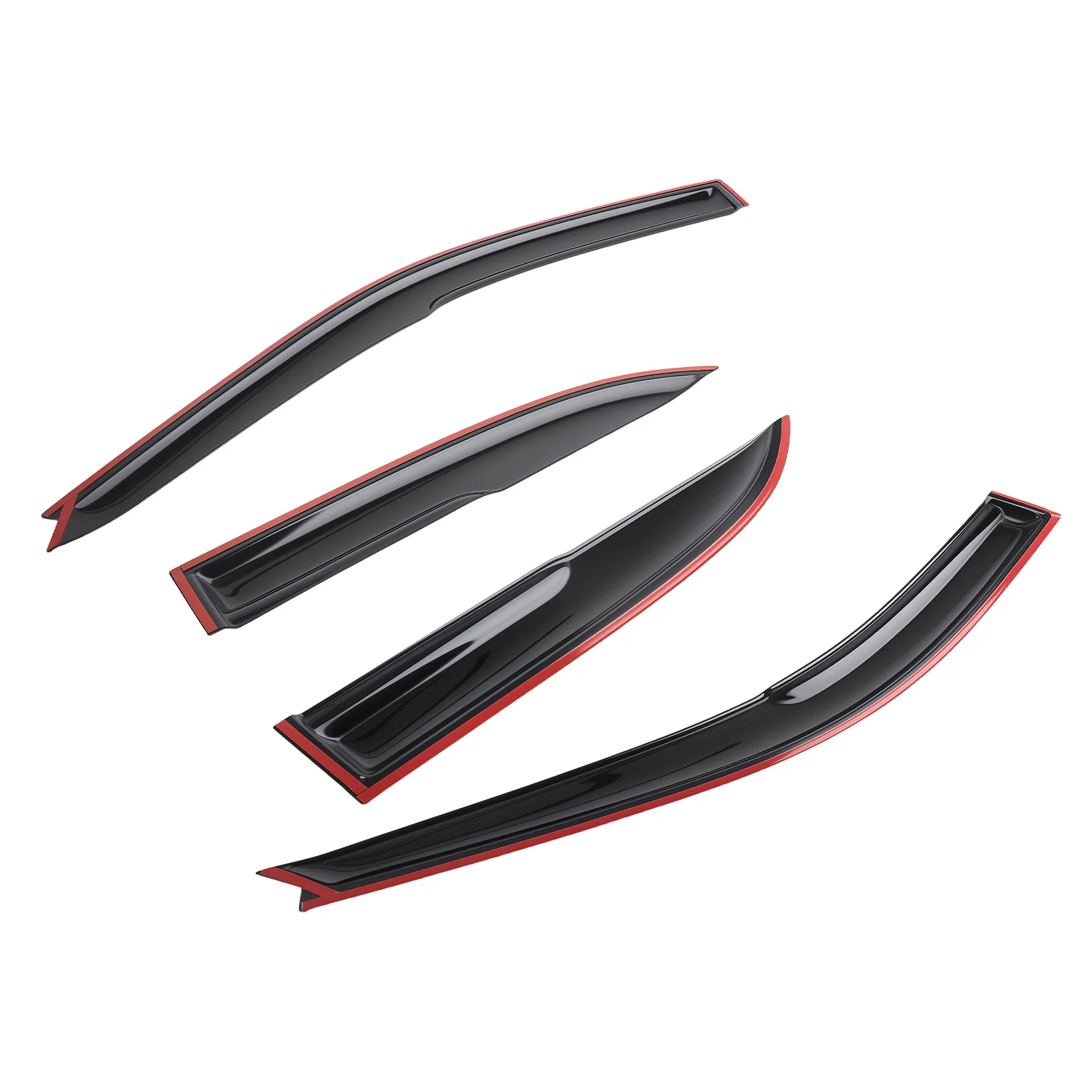 

Vent Window Visors Rain Guards for Toyota Camry 1997-2001 4PC Set Black