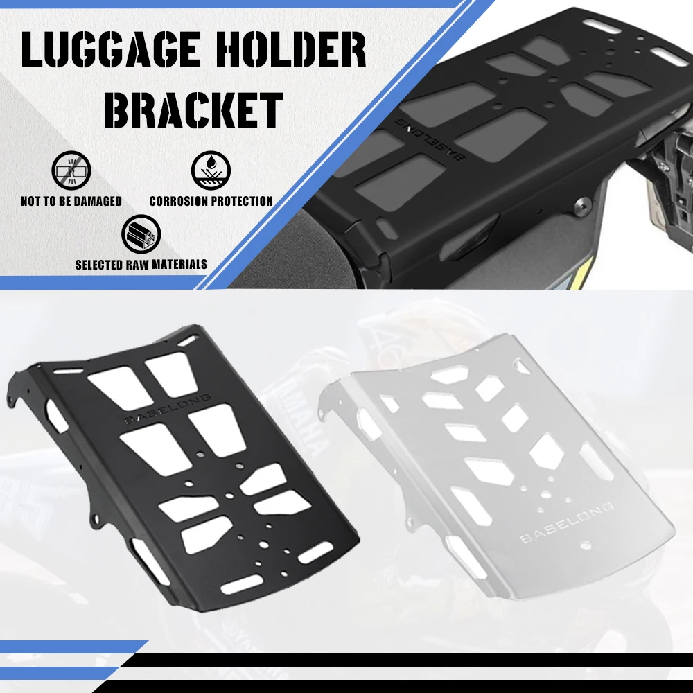 

Motorcycle Rear Rack Luggage Rack Carrier Shelf Cargo Support Bracket For Yamaha Tenere700 2020 2021 2022 2023 2024 Tenere 700