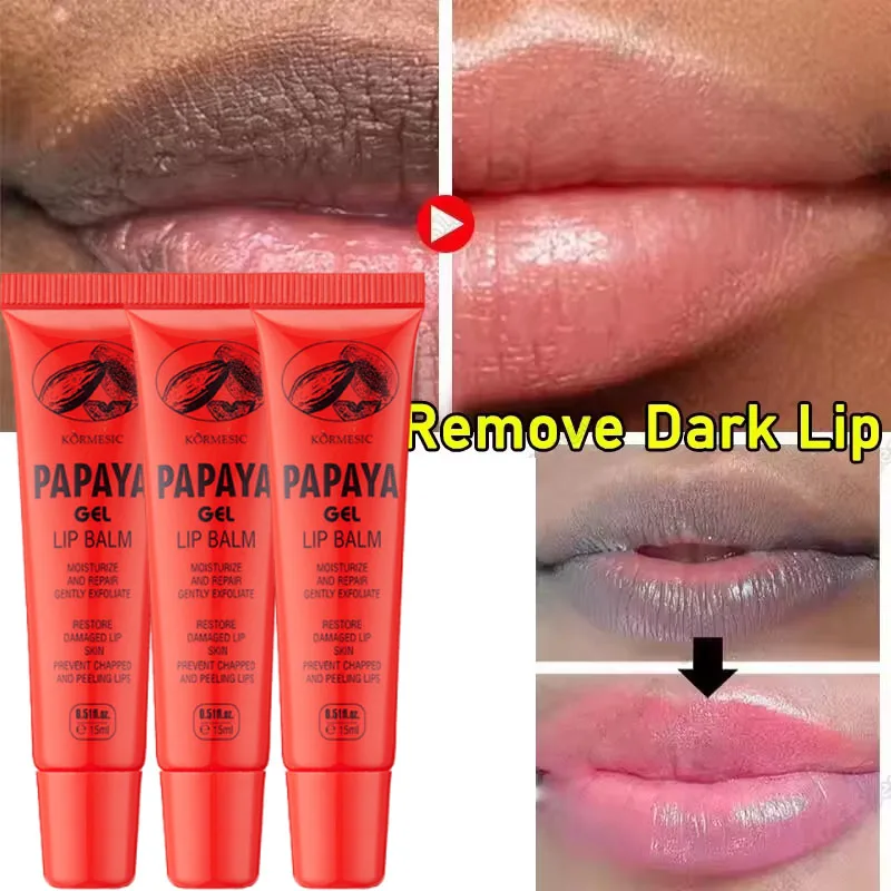 Remove Dark Lip Balm Fast Lightening Pink Lip Exfoliating Fade Lip Line Dead Skin Moisturizer Korean Care Products Beauty Health