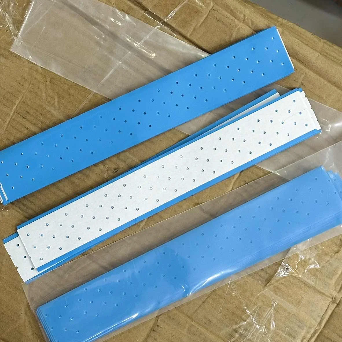 블루 에어 플렉스+ 스킨 통기성 양면 테이프 레이스 가발용 쿠피 레이스 가발 접착 연장 테이프