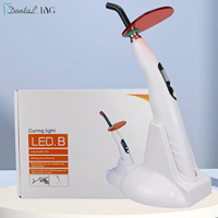 110V-240VUS/EU Plug Harbor Dental Wireless Curing Light Dentist Cordless LED.B Lamp Output Intensity 1200-1500mw/cm2