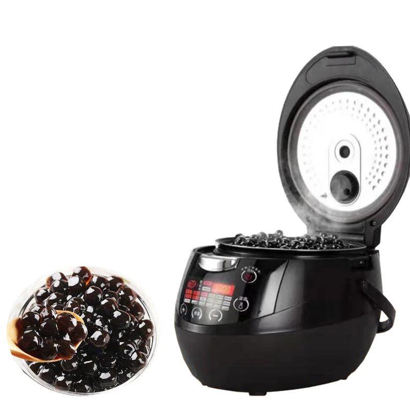 

5L Tapioca Pearls Boiling Machine Commercial Bubble Tea Cooking Pot Automatic Pearl Cooker Sago Cook Pot Boiler