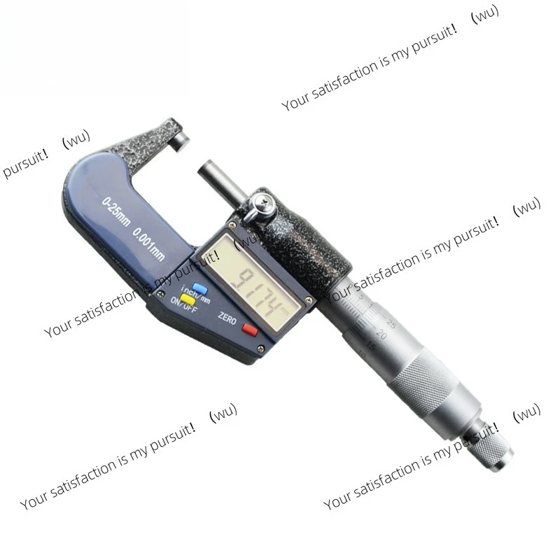 

Three-button outer diameter micrometer 0-25-100 0.01 spiral micrometer, industrial micrometer digital display