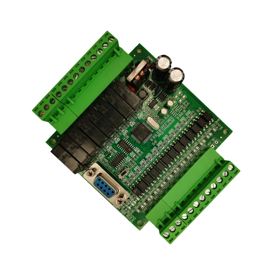 Automate Programmable PLC FX1N-20MR – Contrôleur Industriel 24V Relais Sortie, Programmable GX-Developer, Stable Et Sécurisé