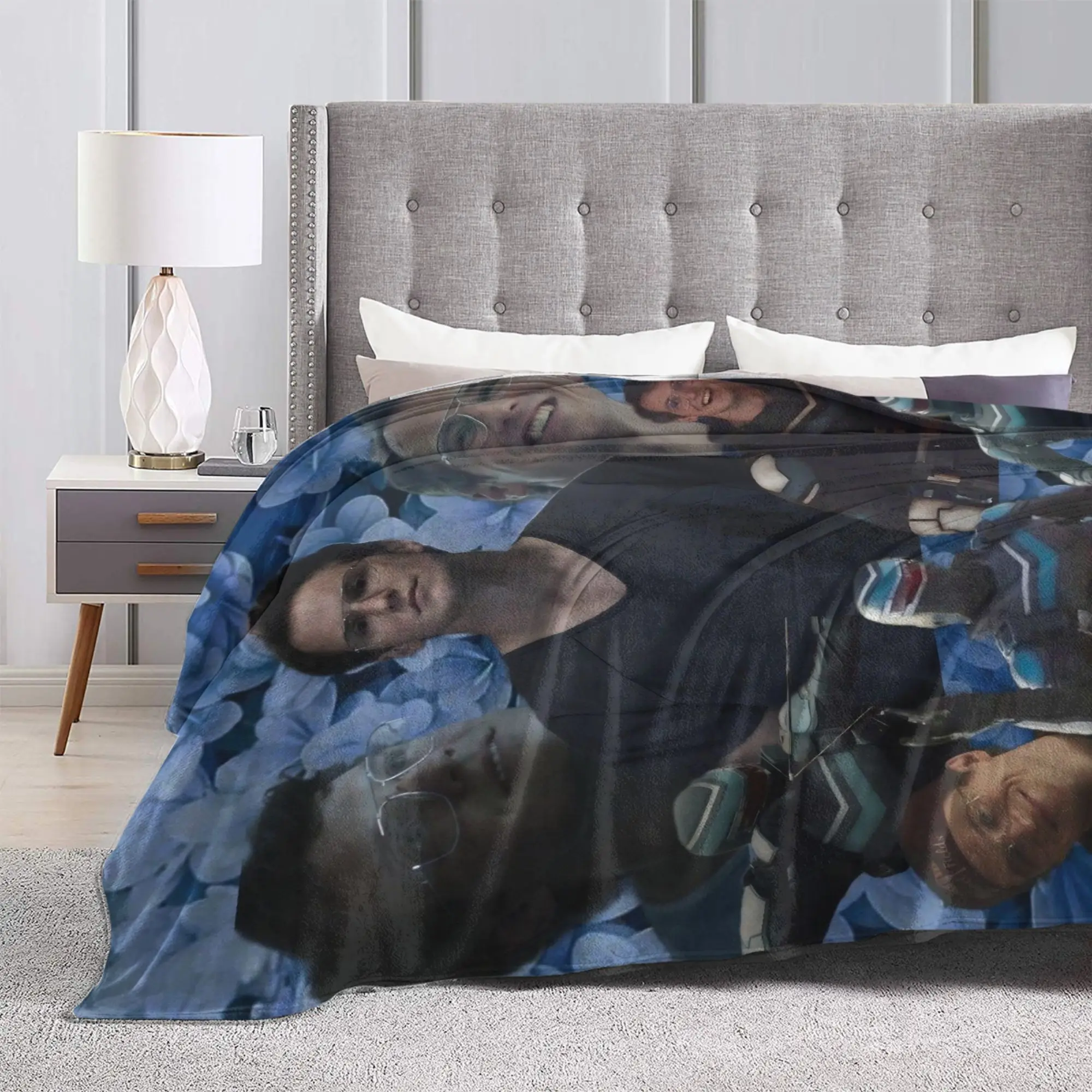 Adrian Chase  Vigilante Peacemaker Blanket Airplane Travel Flannel Throw Blanket For Bed Warm Soft Bedspread Birthday Present