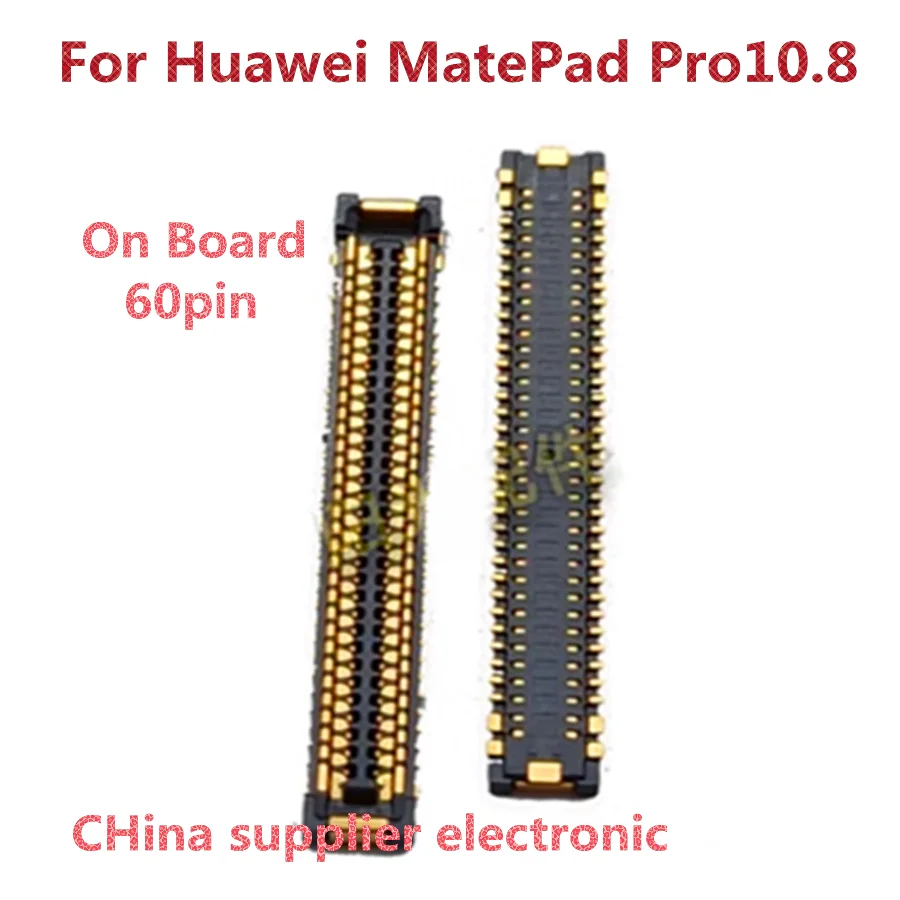 10pcs-100pcs For Huawei MatePad Pro10.8 Tail plug motherboard connector button row FPC connector On Board Flex 60 pins