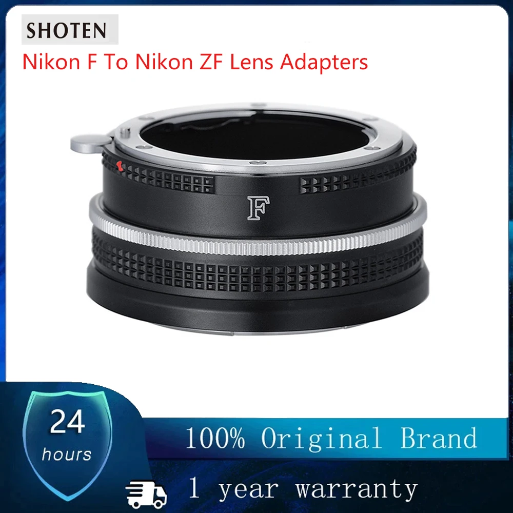 

Shoten Adapter Ring Camera Lens Adapter Ring For Nikon F To Nikon ZF Manual Focusing For ZFZ5 Z6 Z7 Z9 Z50 ZFC Z30 Z8 Z9