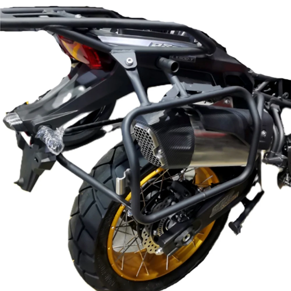 side box luggage rack For Voge DS625X 625DSX original left and right auxiliary fuel tank side box bracket rear shelf tail rack