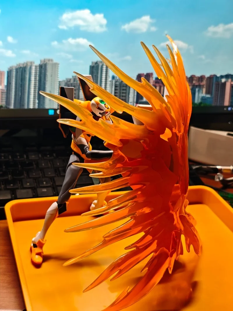 【En stock】Bloks Neon Genesis Evanglion versión legendaria Unidad 00 modificado Dx Deluxe Edition Anime Robot modelo de plástico regalo