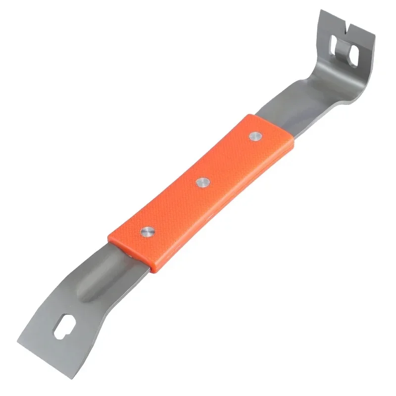 Stainless Steel Nut Crowbar with M4-M6 Hexagon Socket and Wrench Angle Head Nail Puller for Prying Lifting Pulling