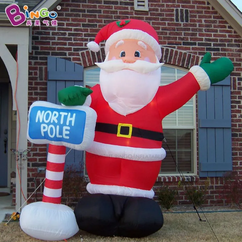 

Giant Inflatable Santa Claus Model Inflatable Christmas Old Man Inflatable Father Christmas For Celebrating Christmas-Toys