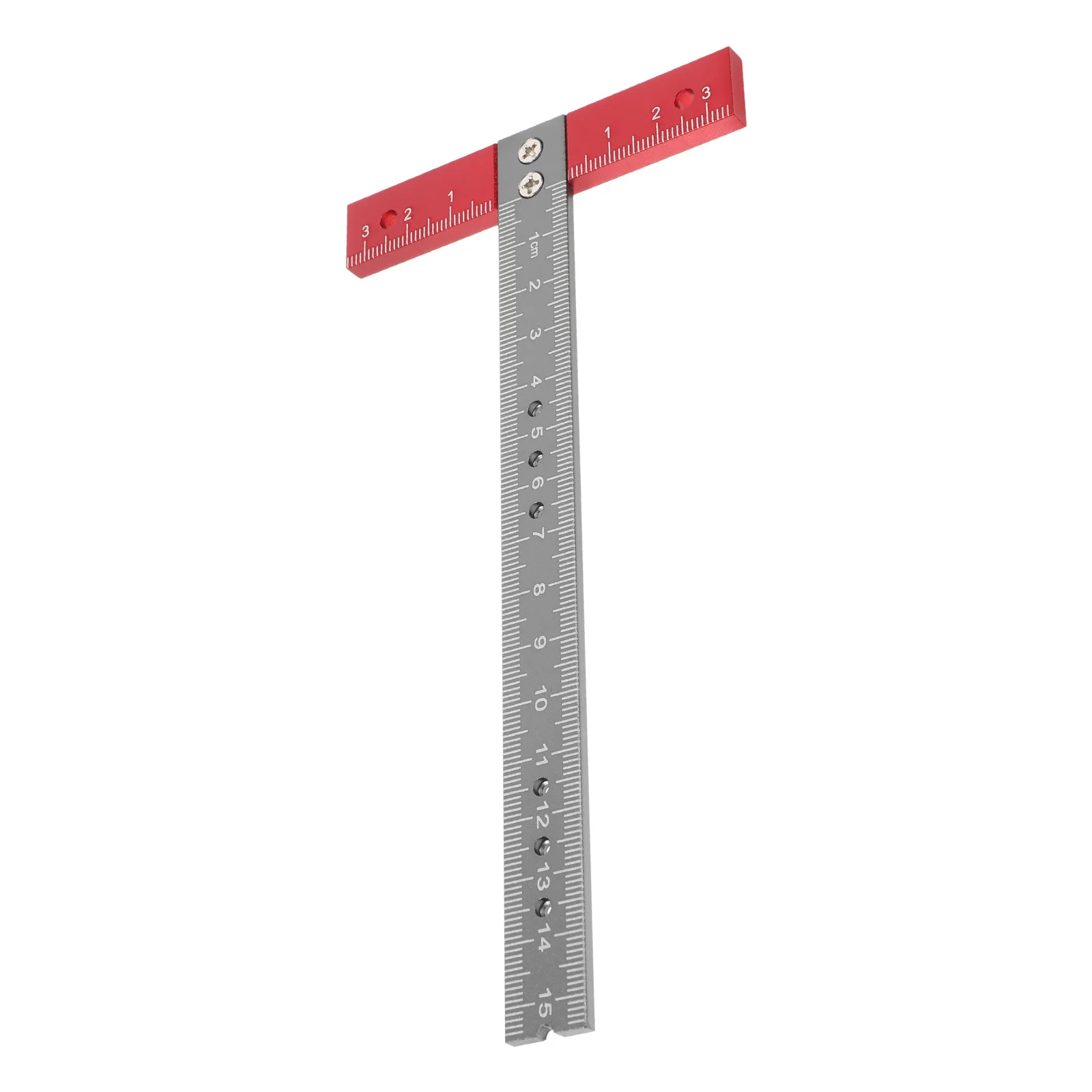 Aluminum Alloy Ruler Lightweight Portable Right Angle Measuring Tool for Woodworking DIY Carpentry Projects Precision