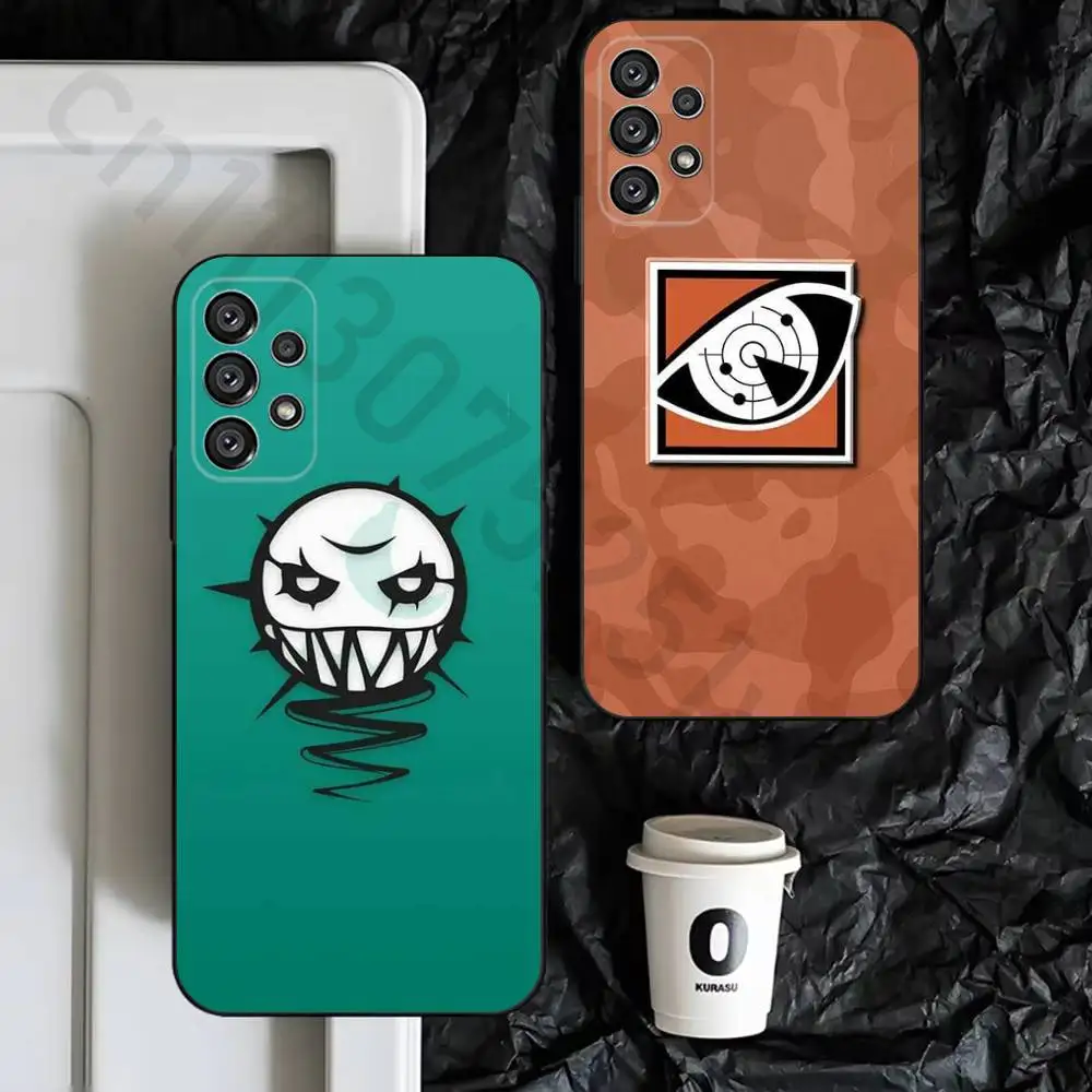 Game R-Rainbow-Six Siege Phone Case For Samsung S9,S10,S20,S10,S21,S25,S24,S23,Ultra,FE,Plus,Lite,Soft Silicone Black Cover