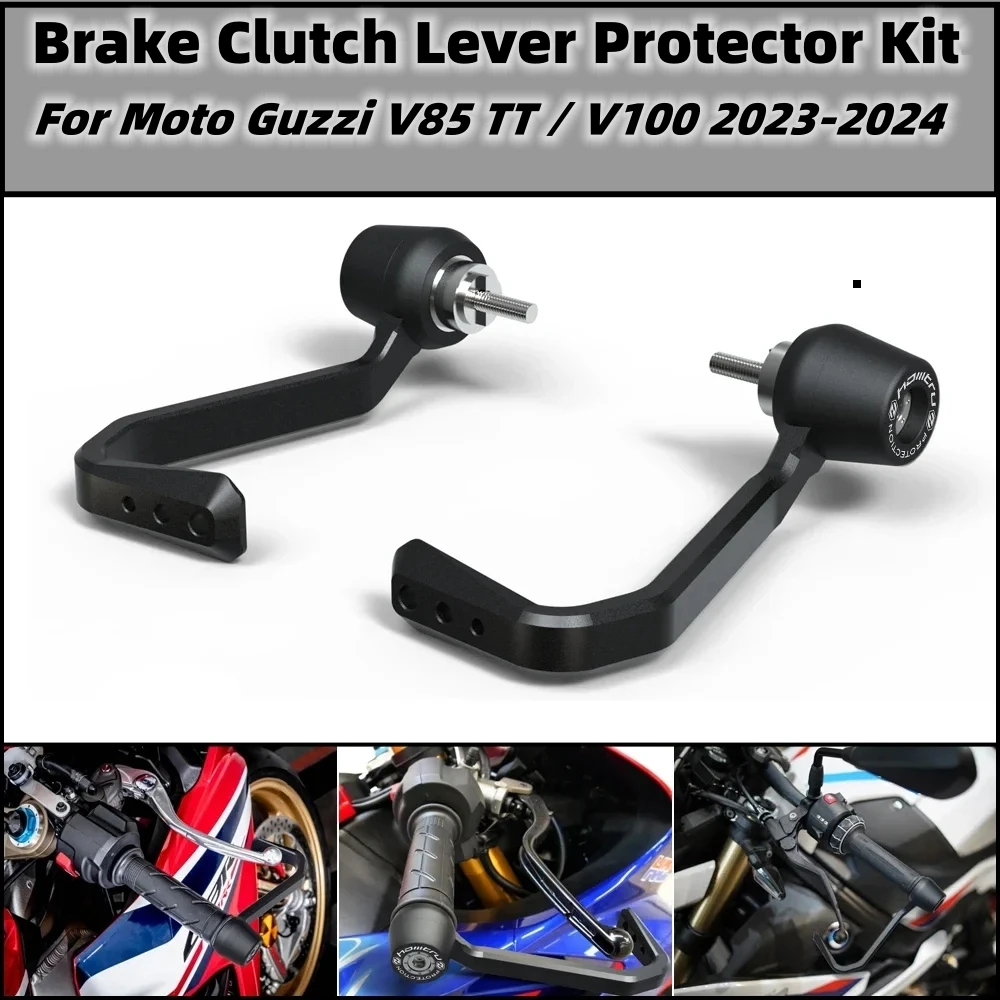 

Motorcycle Brake and Clutch Lever Protector Kit For Moto Guzzi V85 TT / V100 2023-2024