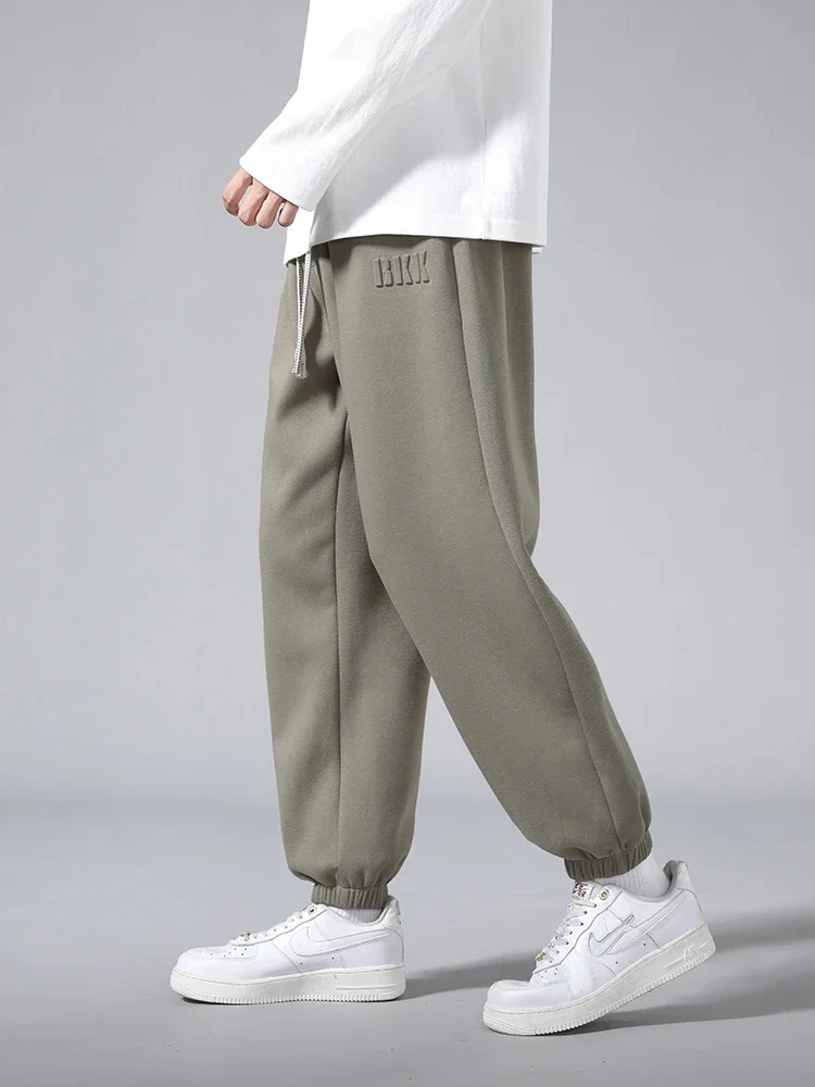 

Men's Jogger Cotton/Polyester Sweatpants Big Size 8XL 7XL 6XL Sports Baggy Pants Sting Banding Hip Hop Loose Harem Trousers