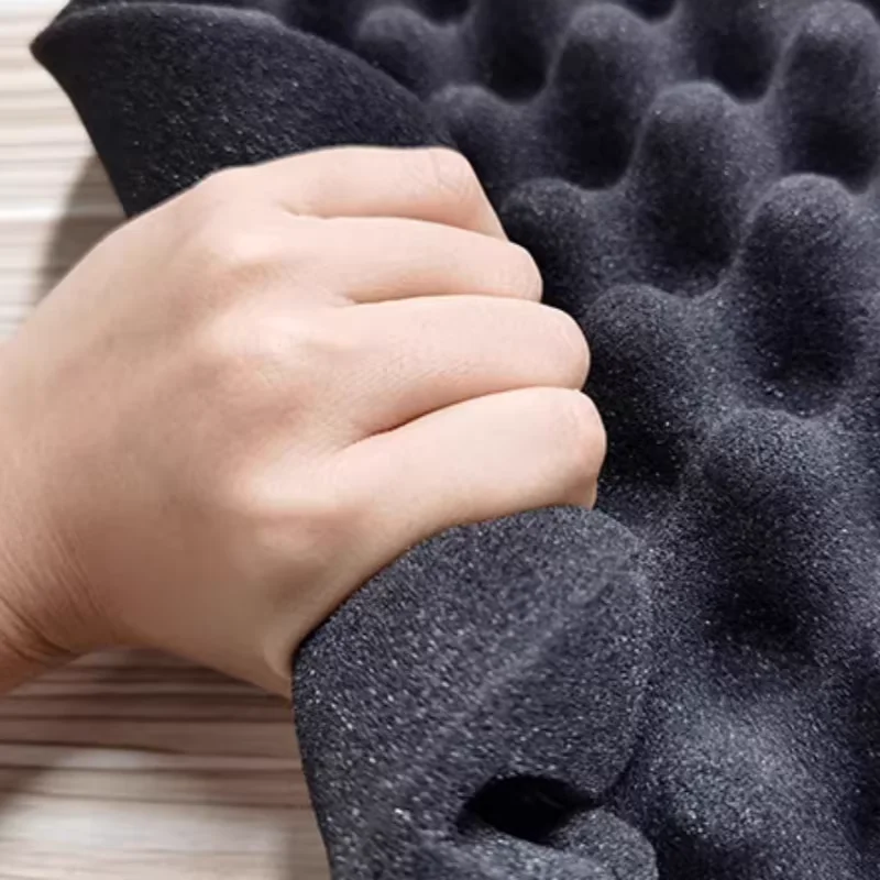 2pcs 50x50cm Sound Proof Wave Sponge Practical Foam Recording Studio Sound Absorbing Board Wave Sound Proof Sponge Material