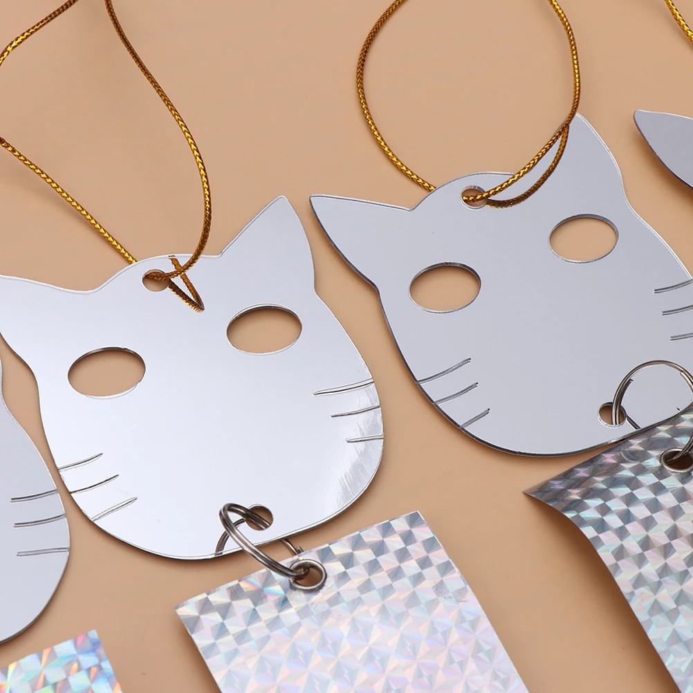 

5 PCS Bird Scare Tape Repelling Ribbon Reflective Scarer Garden Deterrent