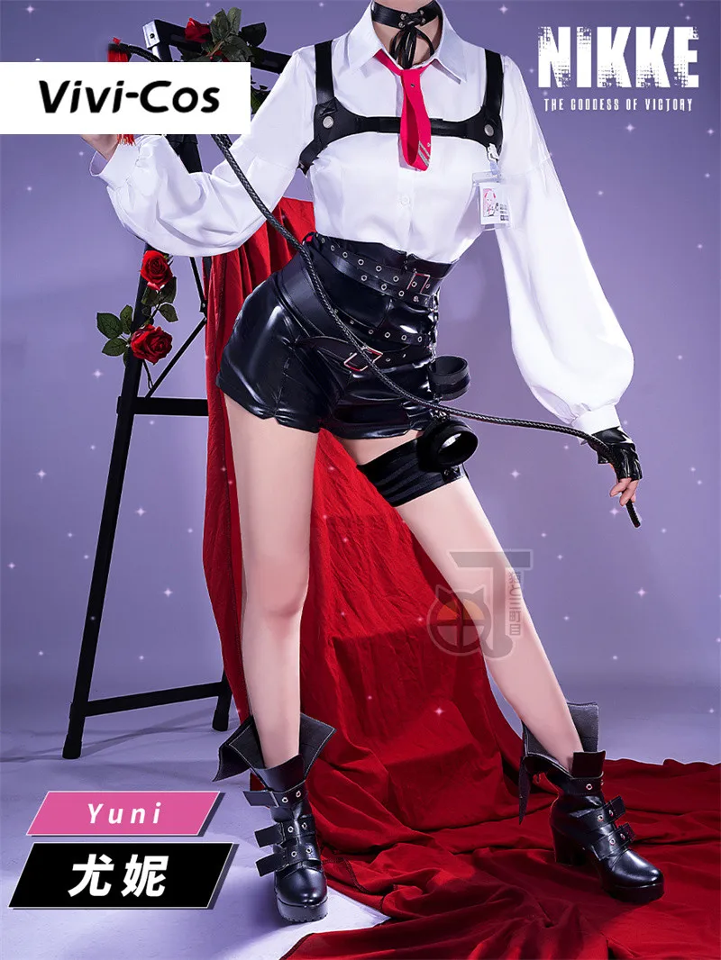 Vivi-Cos Game NIKKE The Goddess Of Victory Yuni Sexy Cool  Cosplay Women's Costume Fashio Activity Party Role Play  S-XL