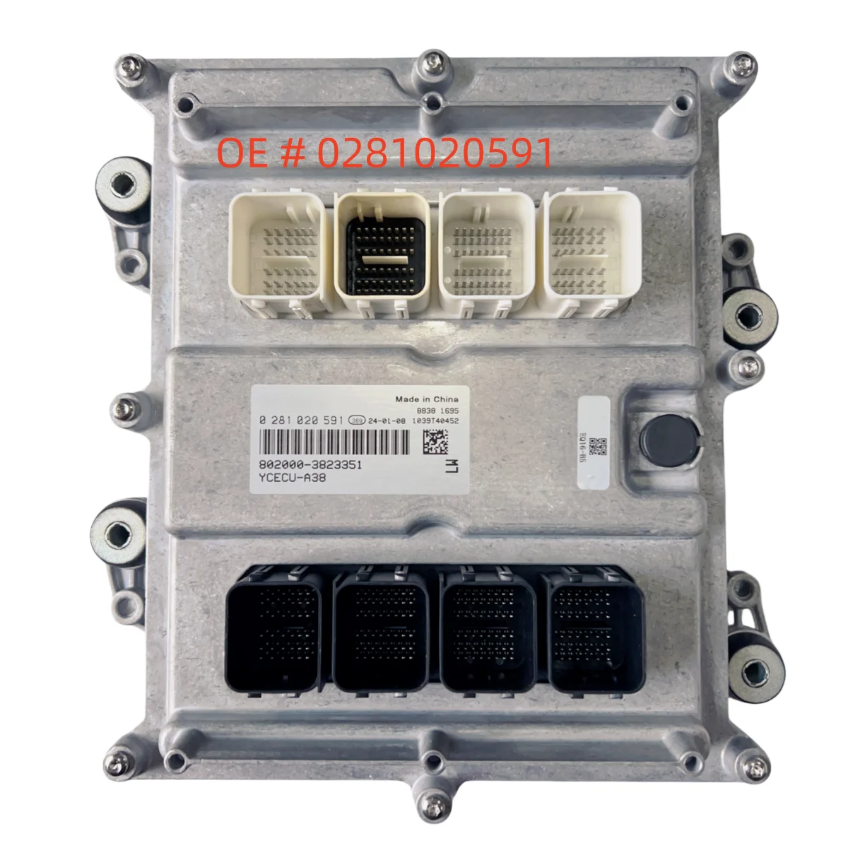 

High quality 0281020591 Engine electronic control unit computer board ECU for Yuchai