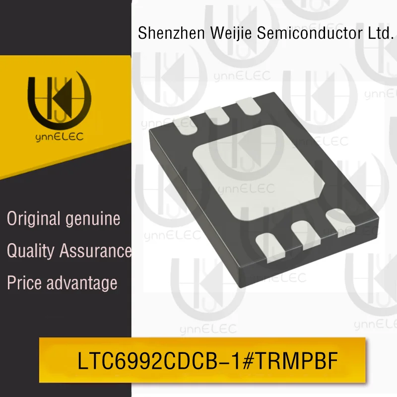 

Original Analog Devices LTC6992CDCB-1#TRMPBF TimerBlox Oscillator 1kHz-2MHz DFN-6-EP