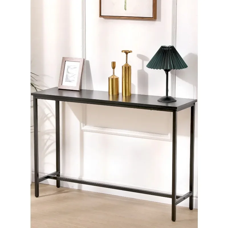 

Console Table Modern Entryway Table with Durable Metal Frame