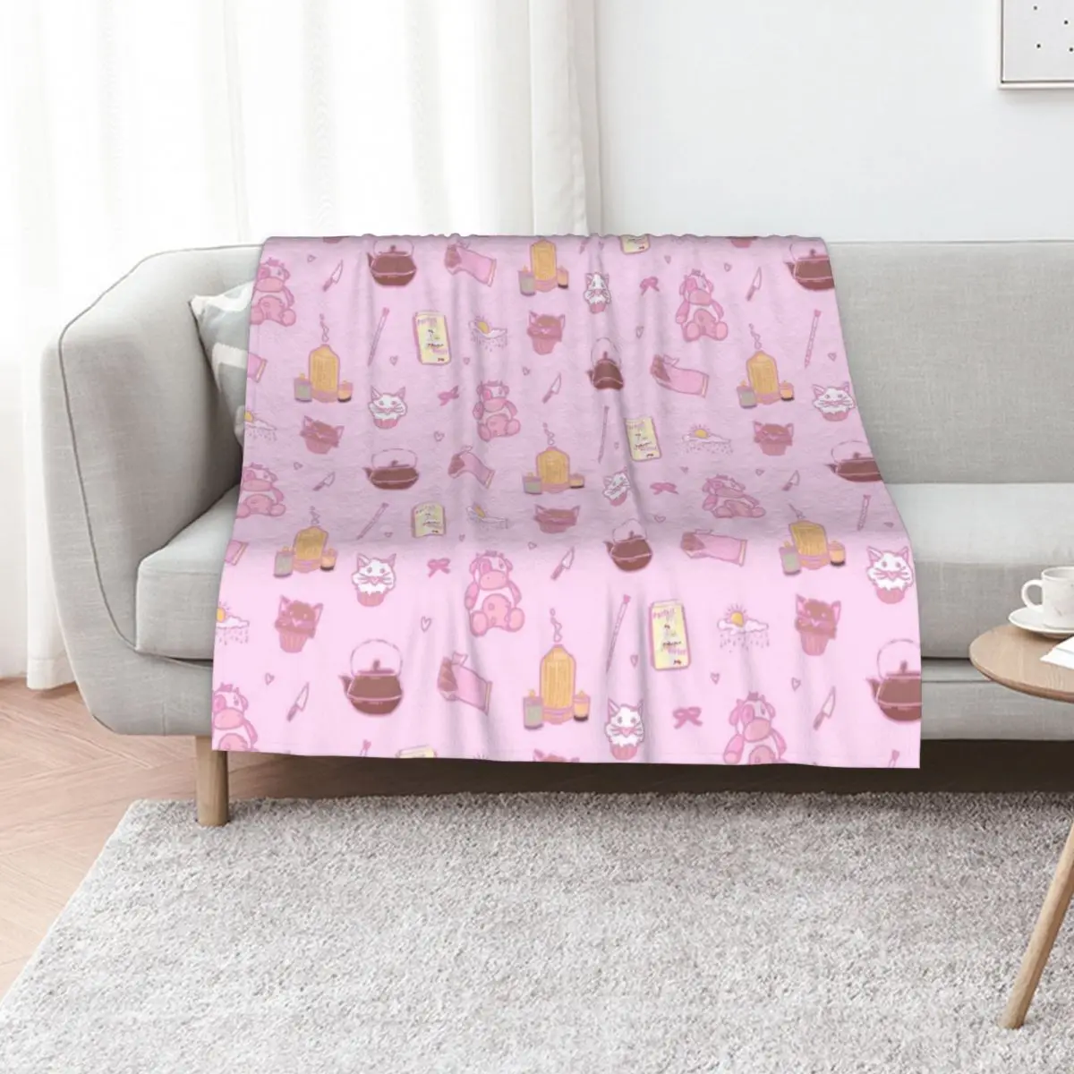 

Doki Props Pattern! Throw Blanket Sofa Throw Moving Blankets For Bed Decorative Sofa Blankets