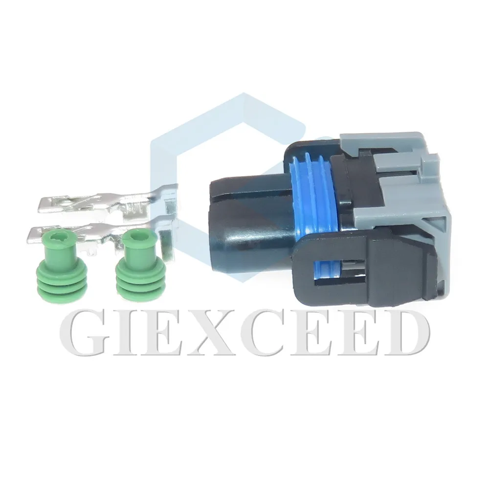 2 Sets 2 Pin MG652520-2 MG652520 MG632506 AC Assembly H11 H8 881 Car Lamp Light Socket Waterproof Automotive Headlight Connector