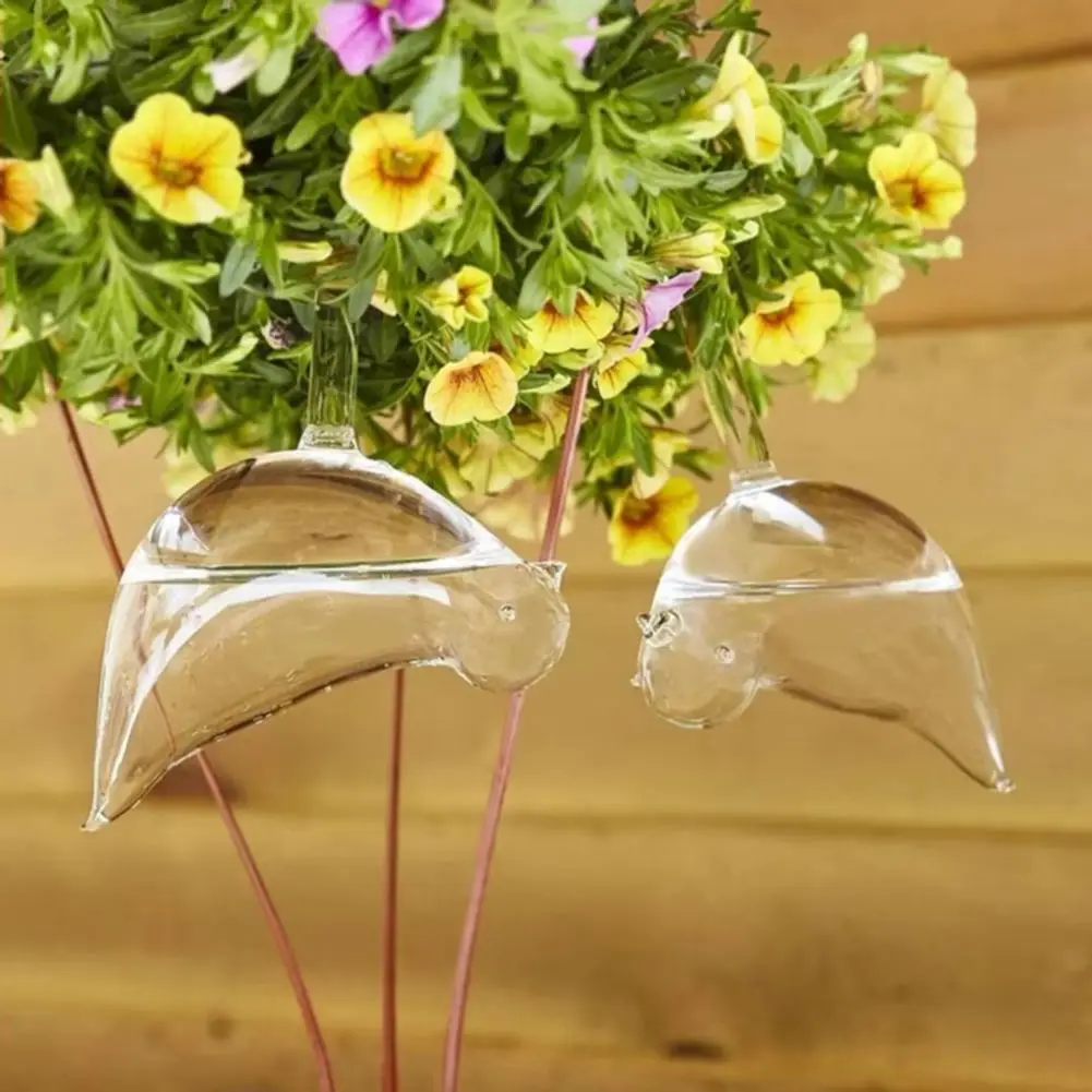 2/3/5/6 قطعة موزع مياه أوتوماتيكي على شكل طائر ديكور وظيفي زهرة سقي حل سقي ذاتي العناية بالنباتات 2026 #1
