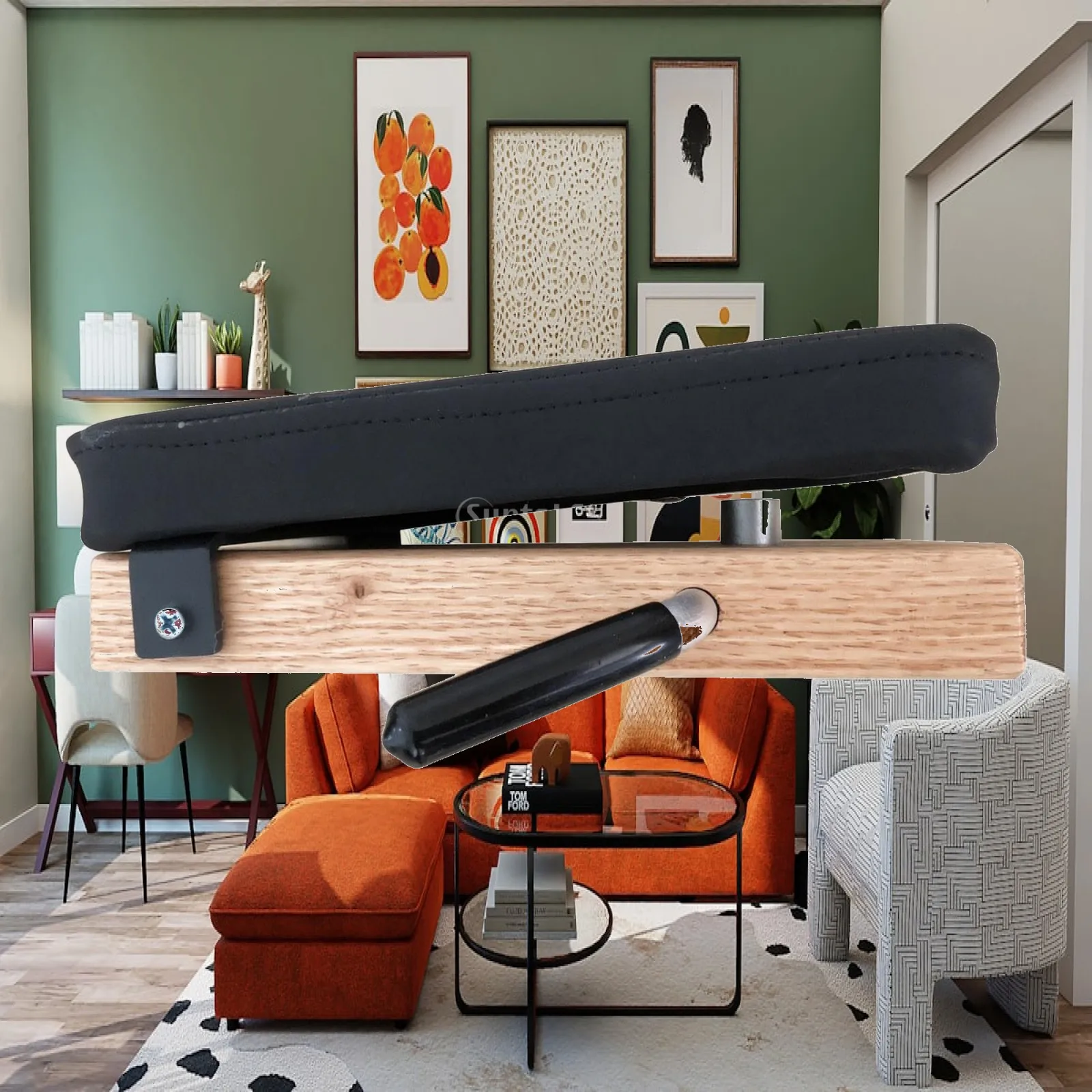 Chiropractic Drop Board Strong Training Aid Compact for Home Use, Chiropractors