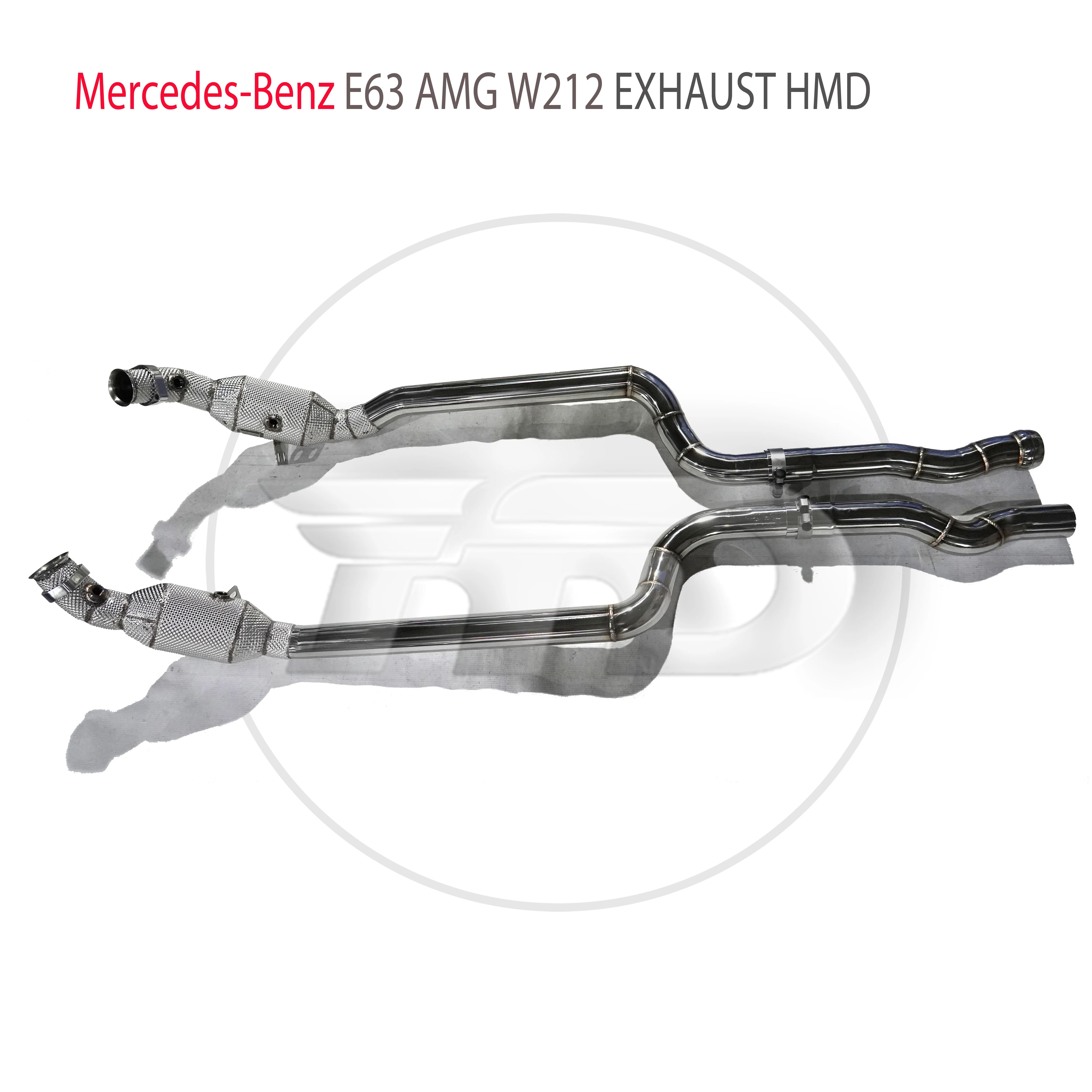 

HMD Exhaust System High Flow Downpipe for Mercedes Benz AMG E63 E63S CLS63 CLS63S Car Accessories With Catalytic Header