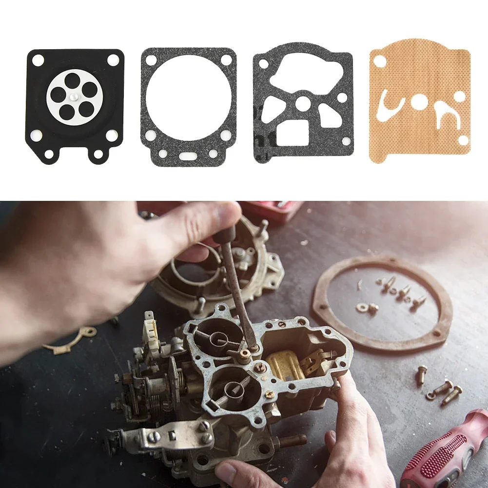 Convenient Garden Tools Part Accessory Power Tools Carburetor Diaphragm Gaskets KIT Replacement Security 5200 4500