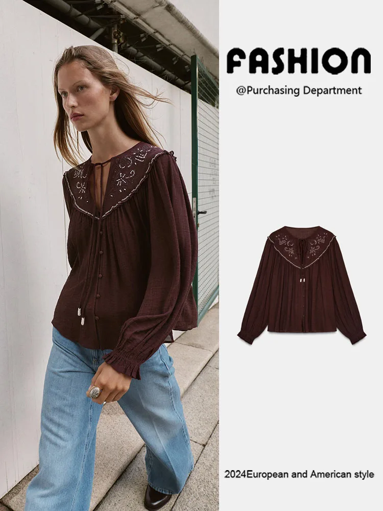 

Зима 202, женское модное облегающее длинное све, расшитое бисером, универсальное новое поступление, Ele Sle 5770239 60