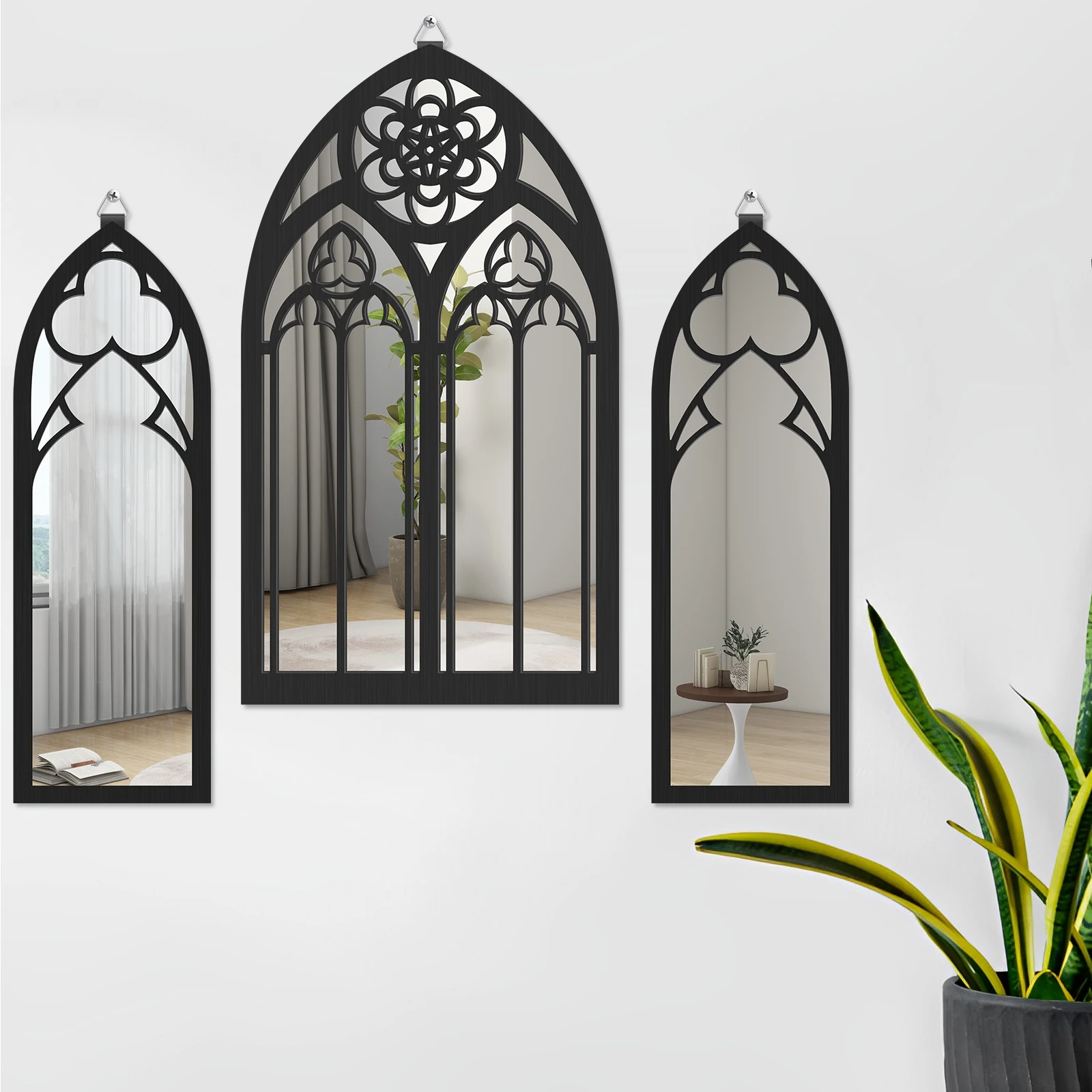 Miroir Fantastique Le Miroir Gothique qui Transforme Votre Intérieur en Écrin de Mystère
