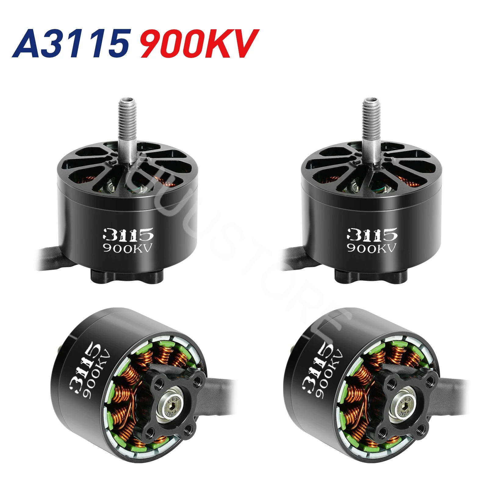 

Flashhobby A3115 3115 900KV Бесщеточный двигатель 6S LIPO для FPV Freestyle 9 дюймов 10 дюймов Cinelifter Дроны дальнего действия RC Модель