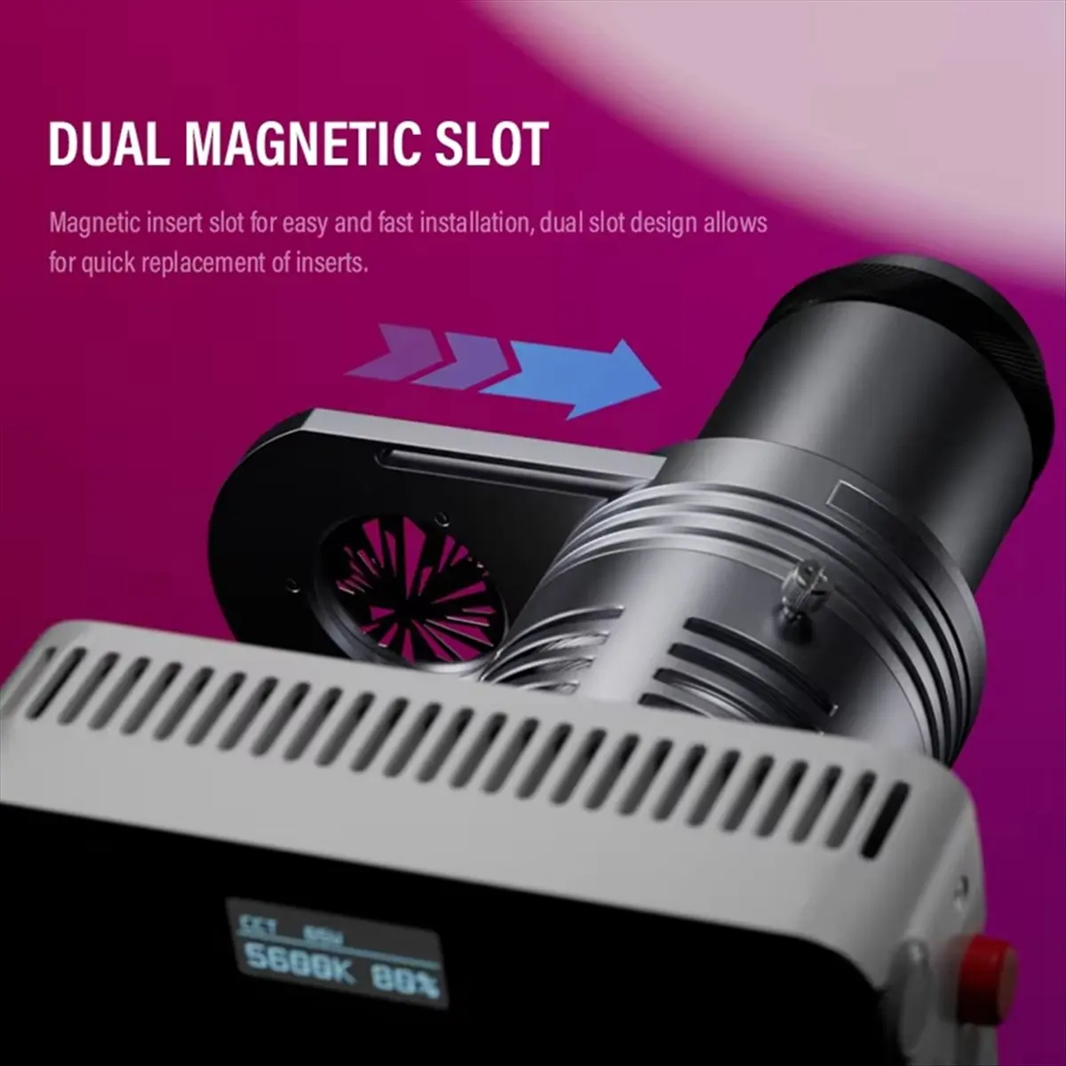 MYdaY- Flash Spotlight Focusing Projection Photography Spotlight Kit with 20PCS Graphics Insert for MINI Bowens Mount