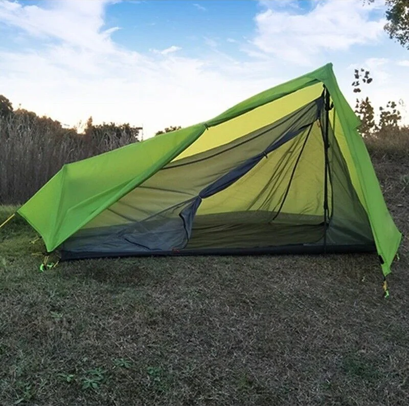 Ultralight Tent 3-Season Backpacking Tent for 1-Person or 2-Person Camping Trekking Kayaking Climbing Hiking
