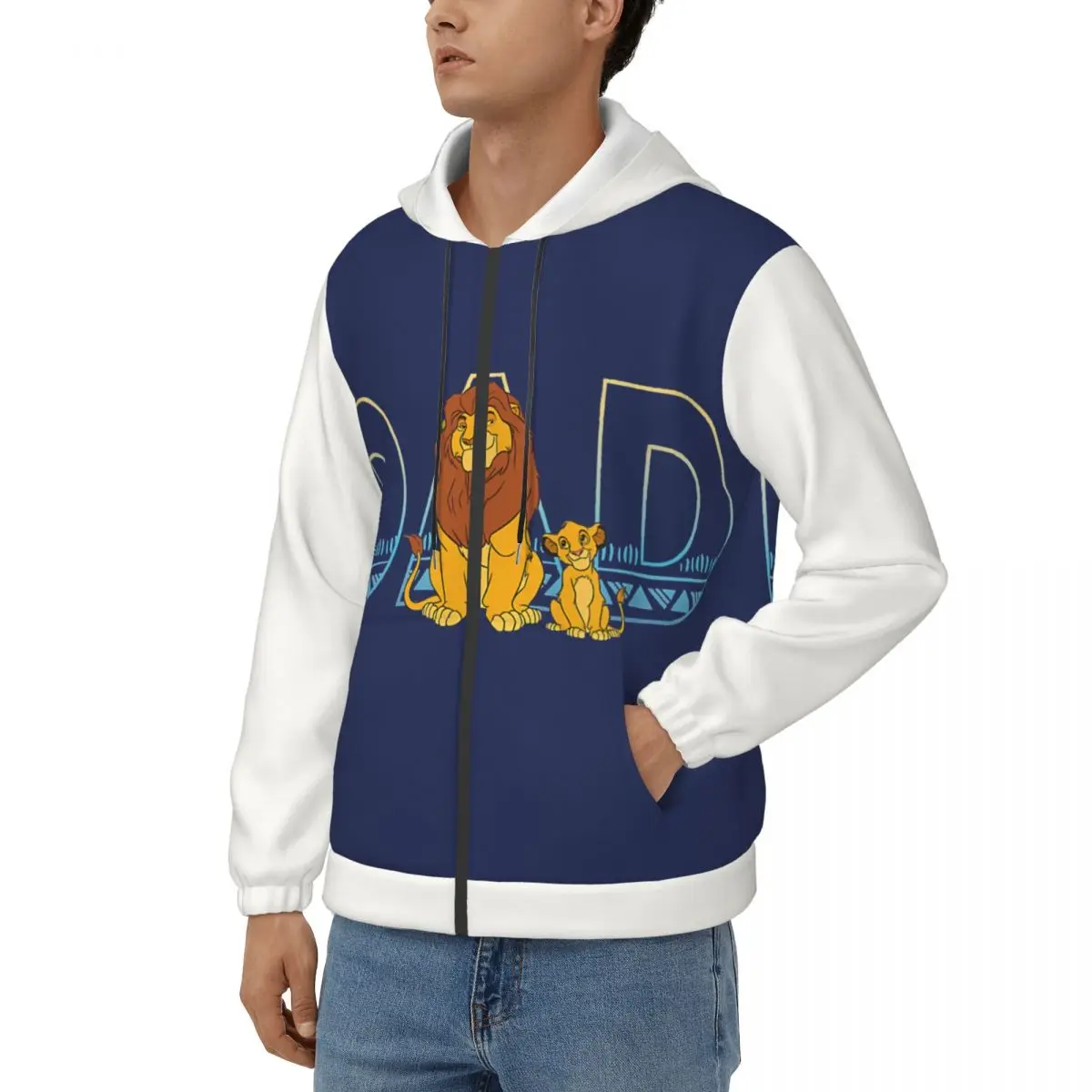 Lion King Men's Hoodie Disney The Lion King Film Tops  Vintage Hoodies New Arrival