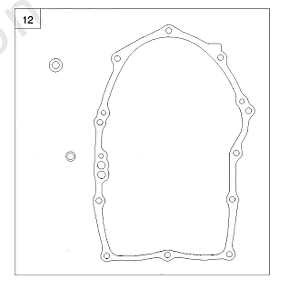 

846037 GASKET Crankcase FIT BRIGGS AND STRATTON ENGINE 61E477 PART