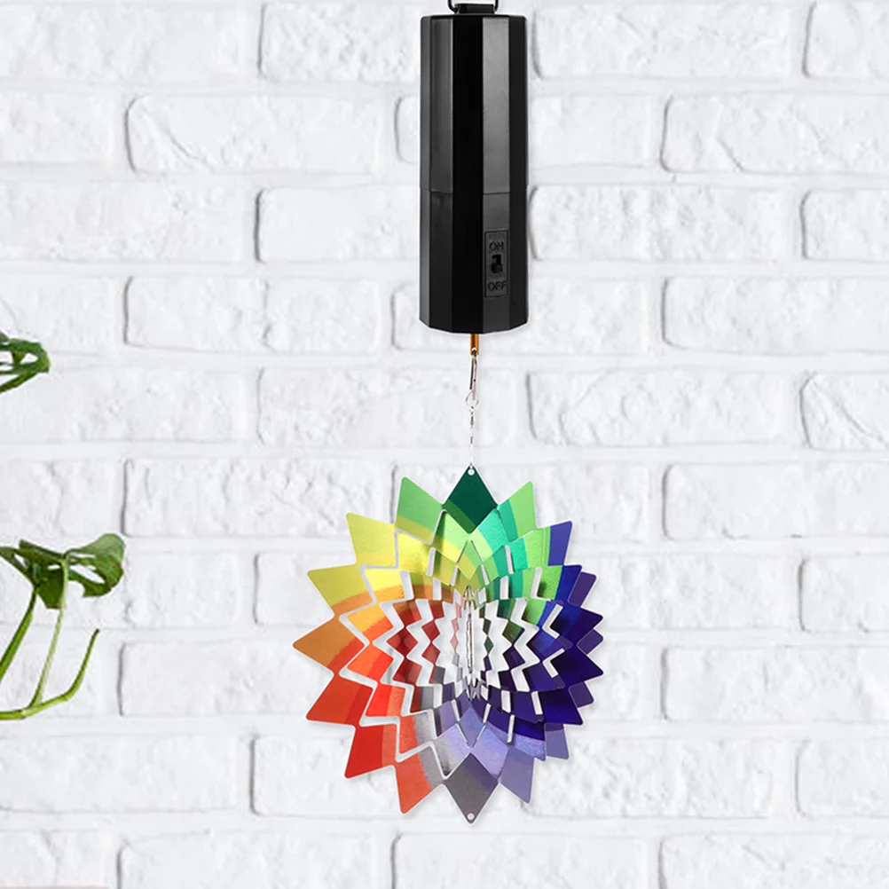 

2 Pcs Electric Motor Hanging Rotating Wind Windchime Slow Plastic Motors