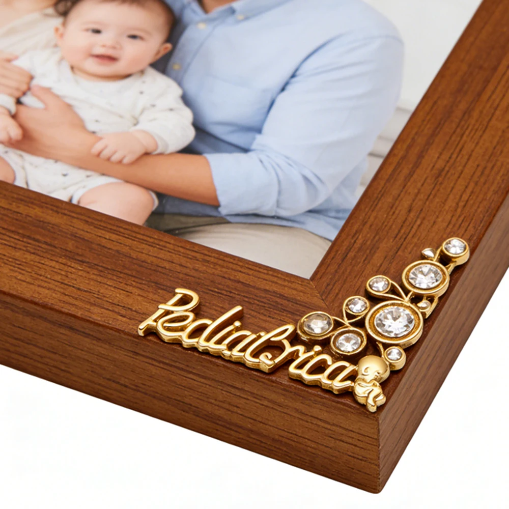 Hanreshe Pediatrica Newborn Brooch Pin Pediatric Medical Jewelry Baby Badge for Pediatrician Doctor Nurse Gifts