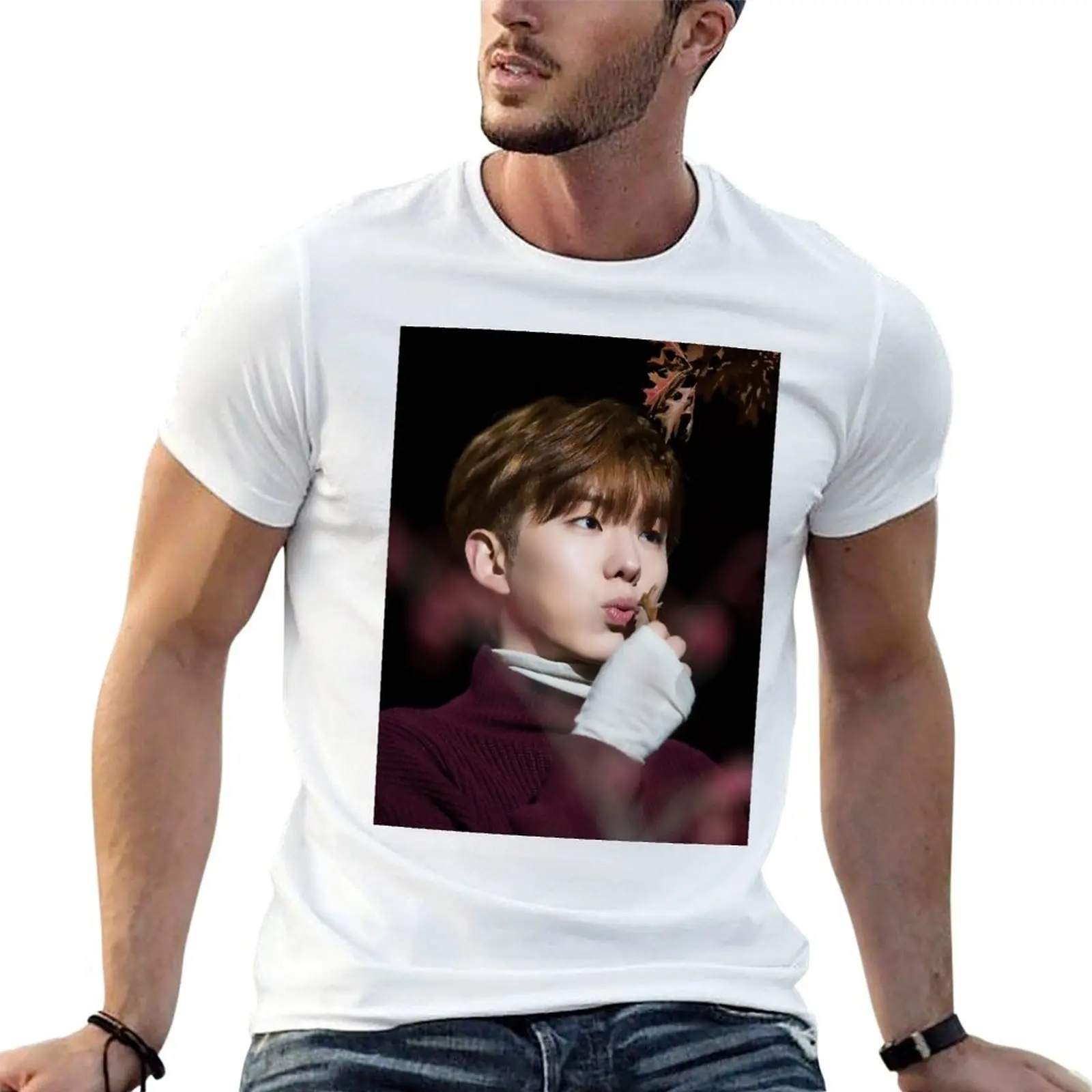 

Kihyun T-Shirt man t shirt heavy cotton cotton t shirt man T-Shirt