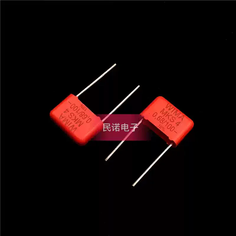 10-100pcs WIMA capacitor MKS4 100V 0.68UF 100V684 680NF pin distance 10mm in stock
