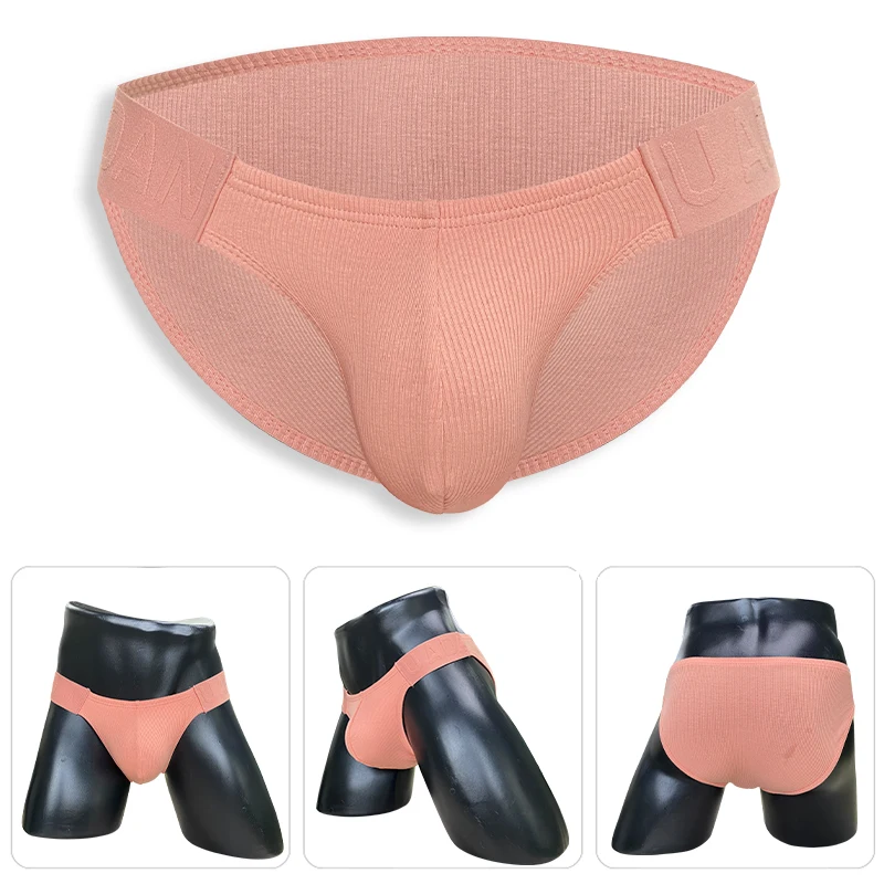 クールなメンズバルジポーチ下着、コットン製男性用下着、男性用ランジェリー、男性用パンツ、セクシーで通気性のあるTバック、強調効果のあるポーチ下着