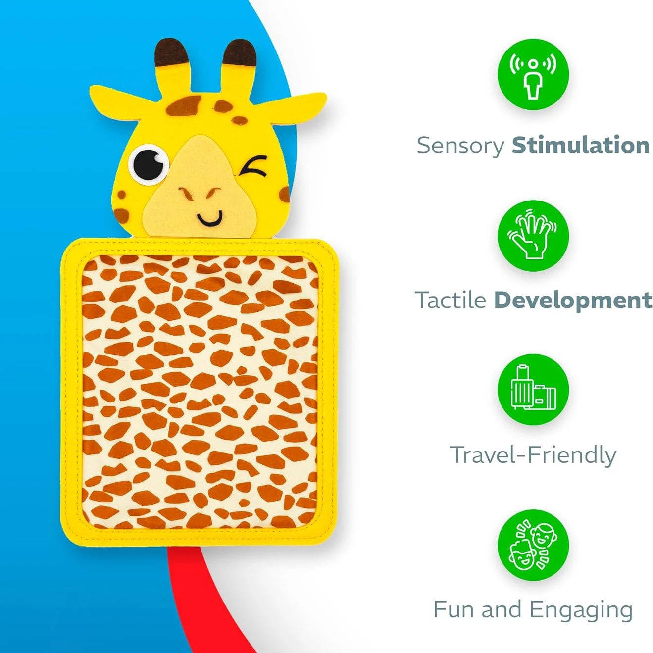 Felt Sensory Mats for Autistic Children Cartoon Animal Cognition Tiles Textured Pads Developmental Preschool Education Toys