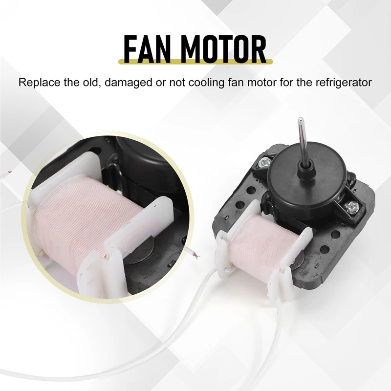 Refrigerator Freezer Cooling Fan Motor for Fan Motor (Thin Version) Asynchronous Motor