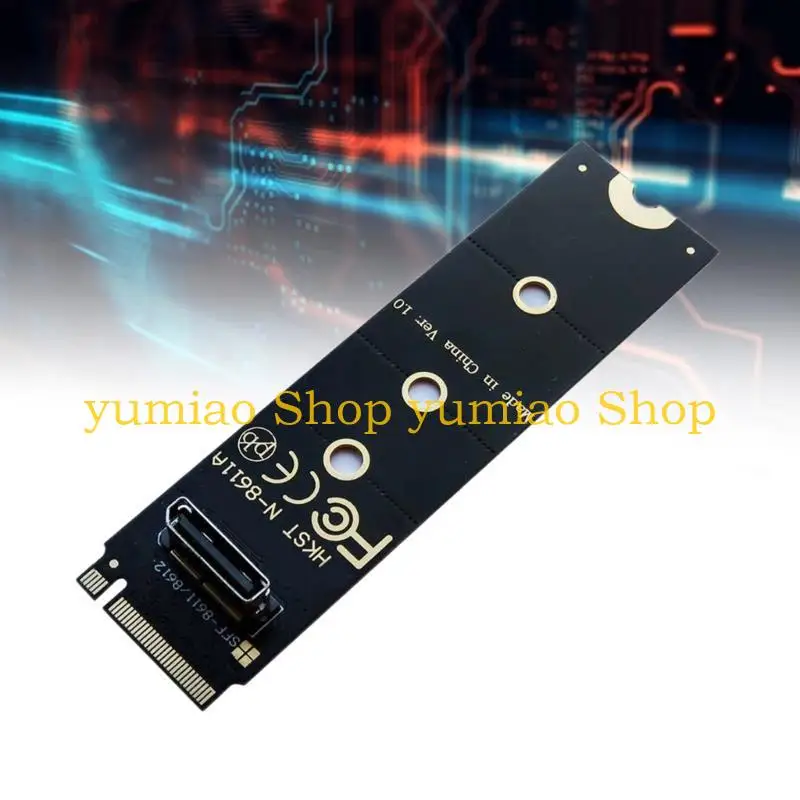 

587B M.2 NVME в SFF-8612 SFF8611 Converter SFF-8611/SFF-8612 в NVME NGFF Адаптер