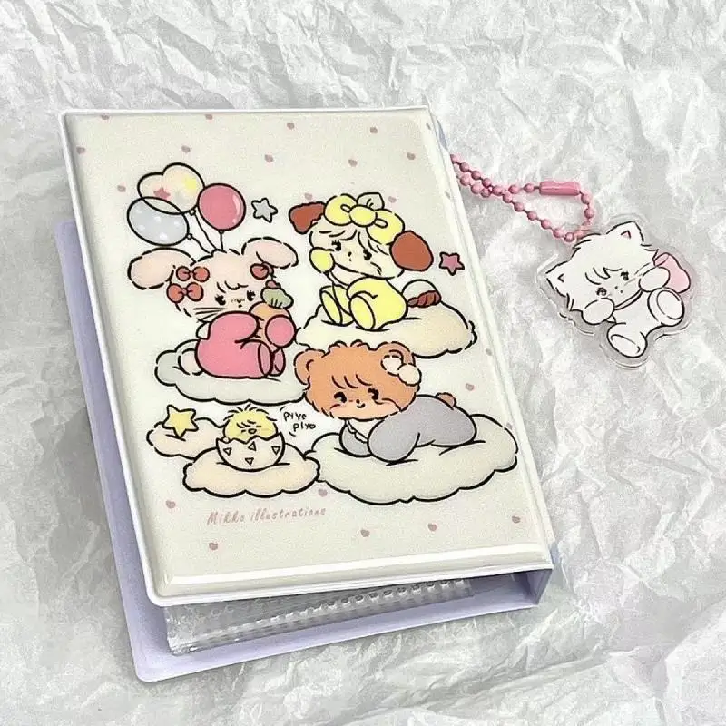 36Slots Korean Cute Mikoo Photo Album 3 Inch Idol Photocard Collection Book Lomo Card Holder Photo Organizer Storage