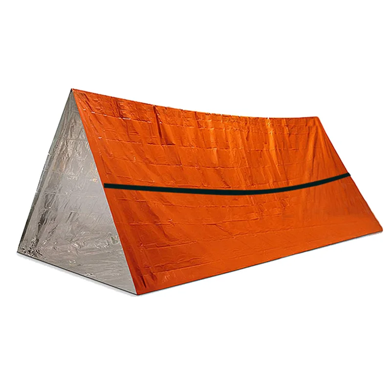 Portable Ultralight Tent Outdoor Rescue Waterproof Emergency Survival Tent Outdoor Simple Thermal Tent 240X150Cm